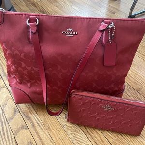 Coach Shoulder with Wallet